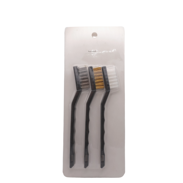 Bộ bàn chải mini VERTEX Mini detailing brush (Nhựa/Thép/Đồng thau) - Hình ảnh 2