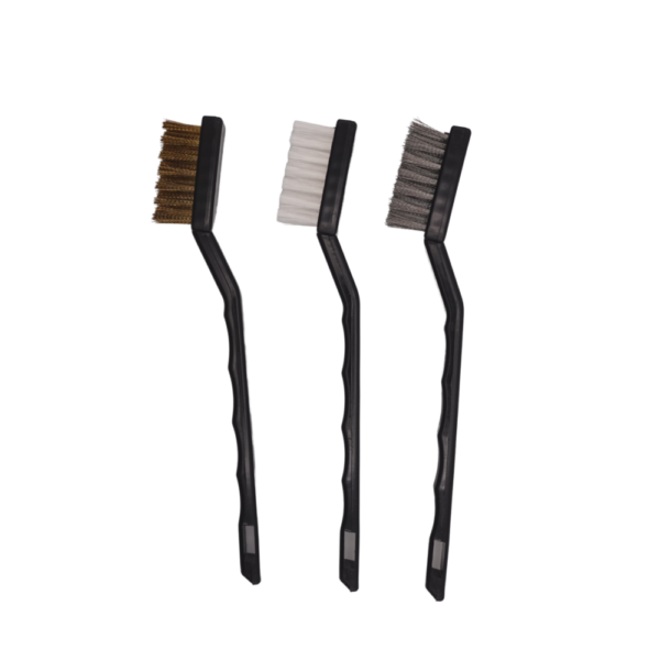 Bộ bàn chải mini VERTEX Mini detailing brush (Nhựa/Thép/Đồng thau)