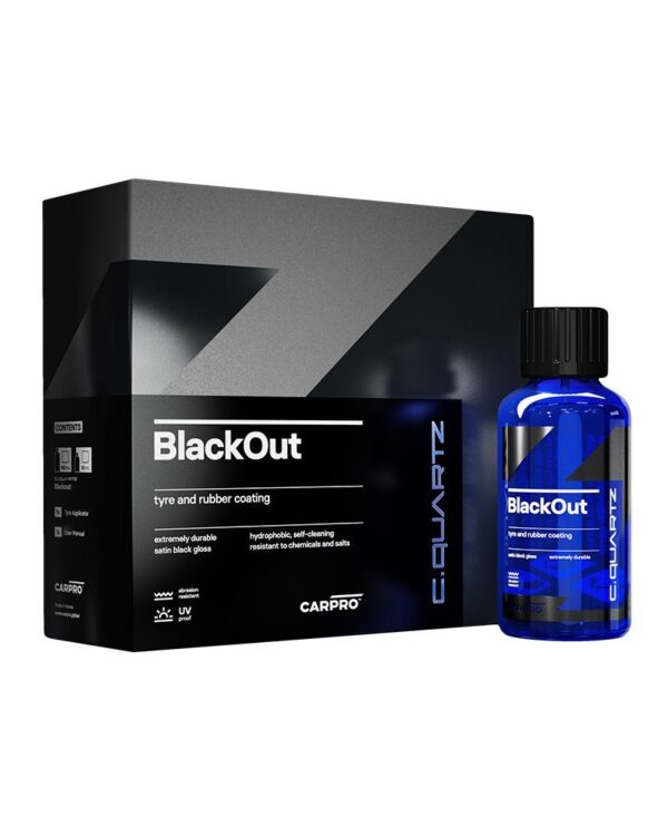 Bộ phủ lốp xe và cao su CARPRO BlackOut 100ml