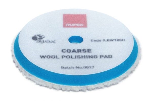 Phớt đánh bóng lông cừu RUPES Coarse Wool - Ø 150/170mm, loại phớt thô bước 1 phá xước