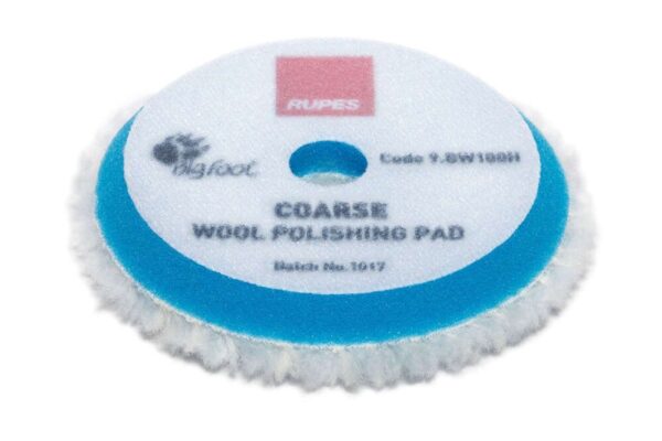 Phớt đánh bóng lông cừu RUPES Coarse Wool - Ø 80/90mm, loại phớt thô bước 1 phá xước