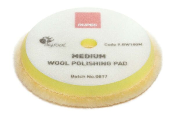 Phớt đánh bóng lông cừu RUPES Medium Wool - Ø 150/170mm, loại phớt bước 2 phá xước